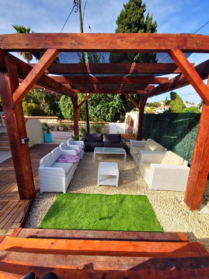 Calpe Chalet Privado Piscina A 5Min De La Playa Y Centro Jacuzzi Barbacoa Wifi Aire Bagian luar foto