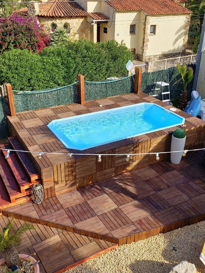 Calpe Chalet Privado Piscina A 5Min De La Playa Y Centro Jacuzzi Barbacoa Wifi Aire Bagian luar foto
