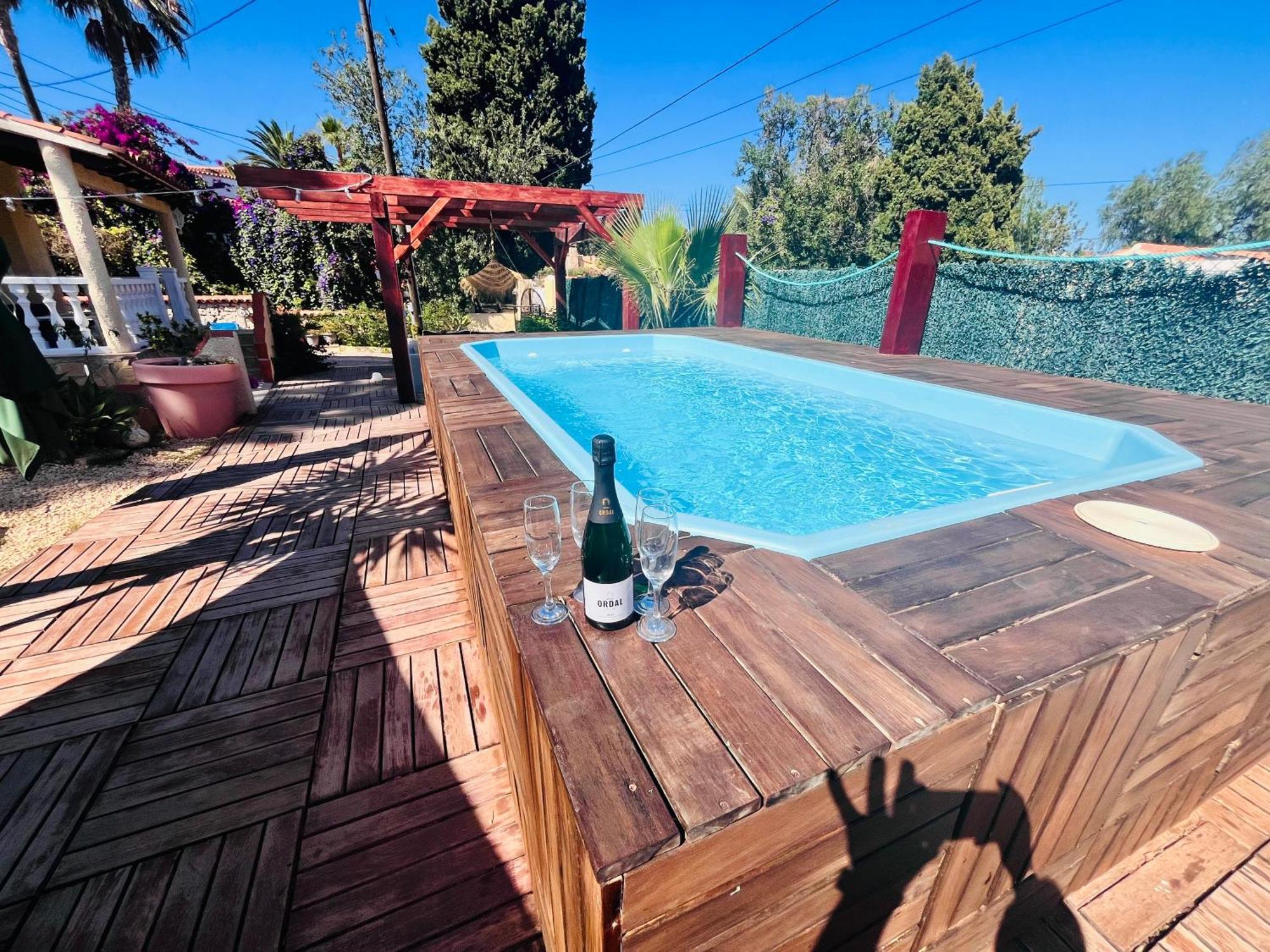 Calpe Chalet Privado Piscina A 5Min De La Playa Y Centro Jacuzzi Barbacoa Wifi Aire Bagian luar foto