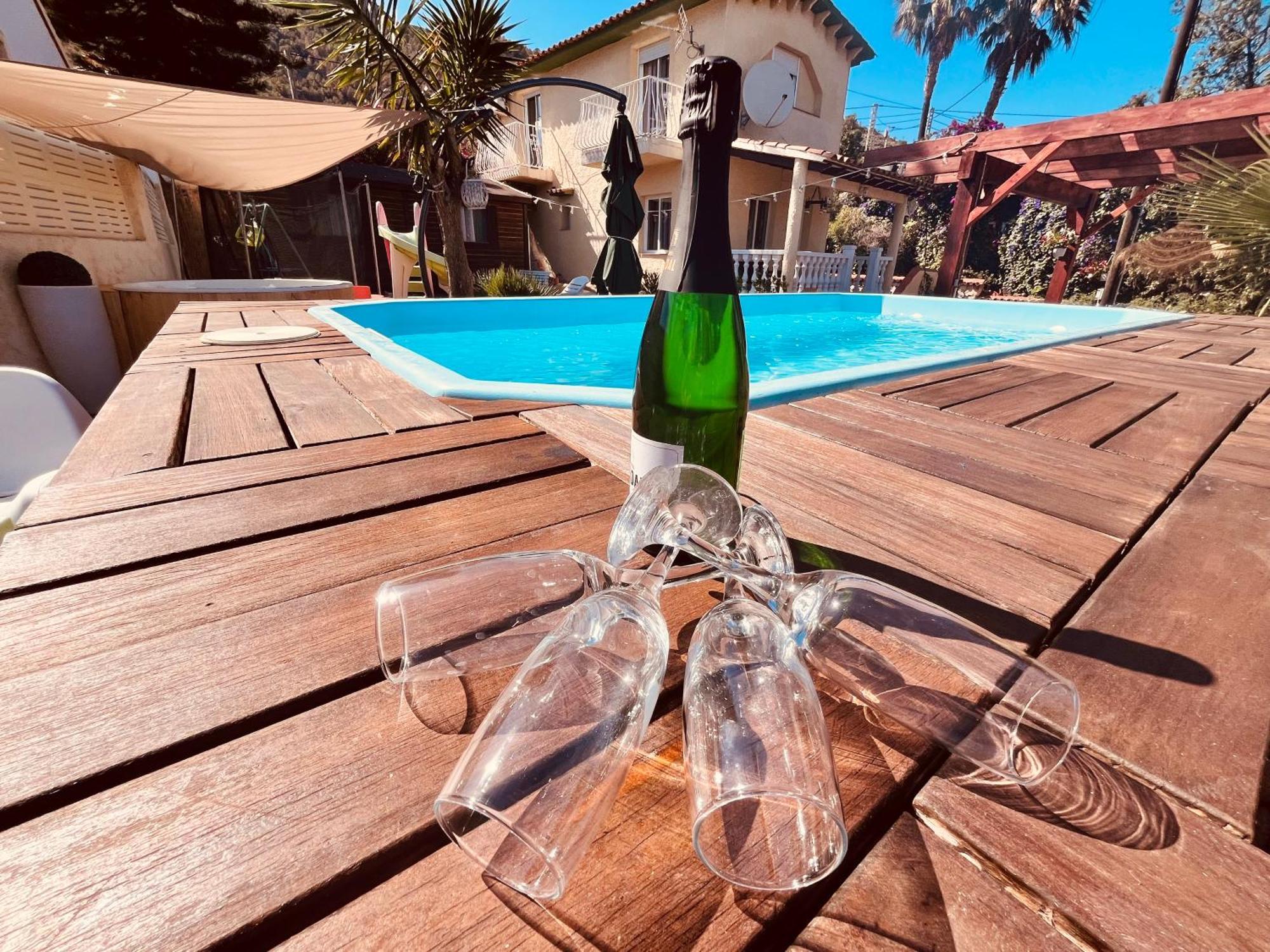 Calpe Chalet Privado Piscina A 5Min De La Playa Y Centro Jacuzzi Barbacoa Wifi Aire Bagian luar foto