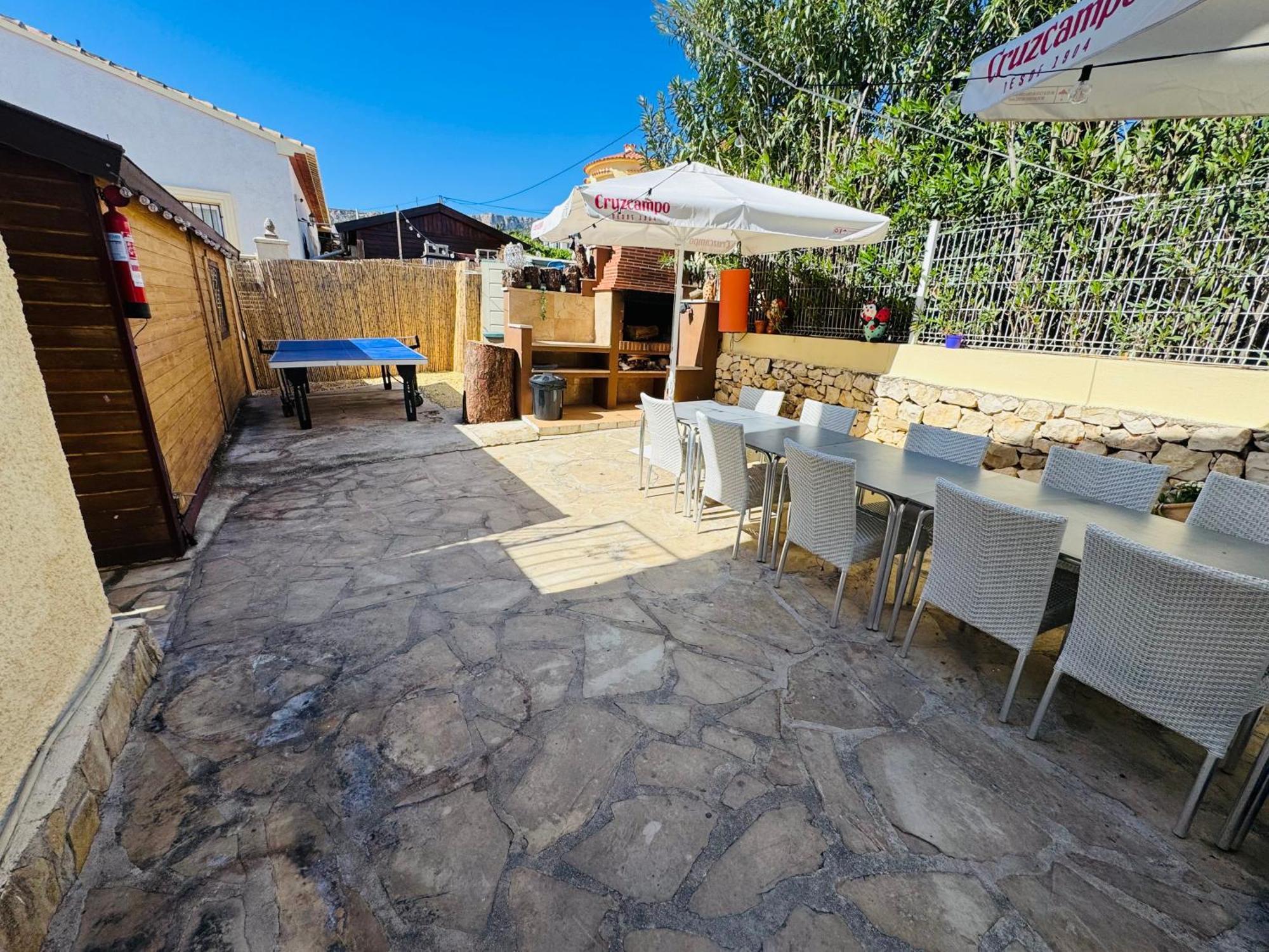Calpe Chalet Privado Piscina A 5Min De La Playa Y Centro Jacuzzi Barbacoa Wifi Aire Bagian luar foto