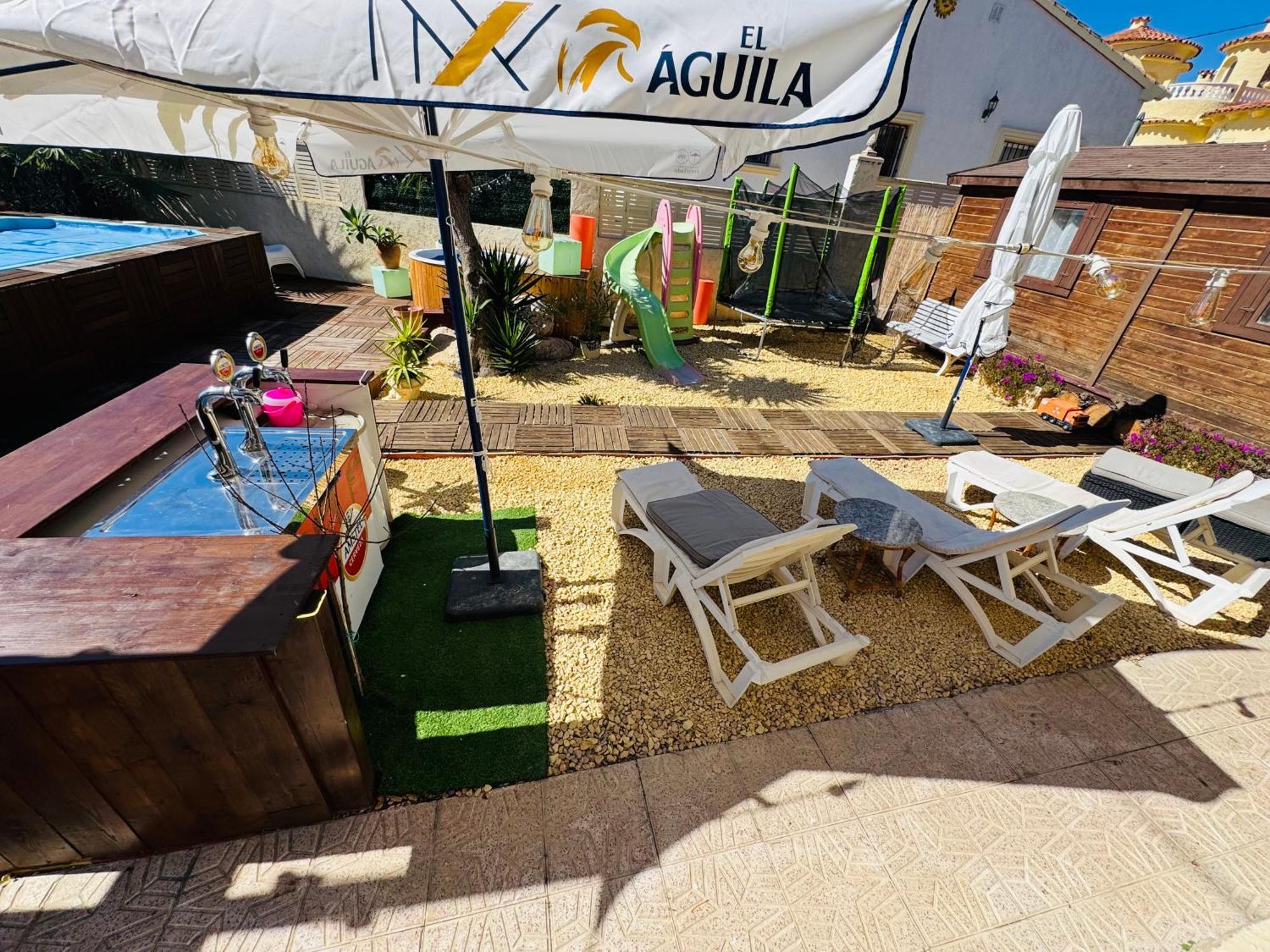 Calpe Chalet Privado Piscina A 5Min De La Playa Y Centro Jacuzzi Barbacoa Wifi Aire Bagian luar foto