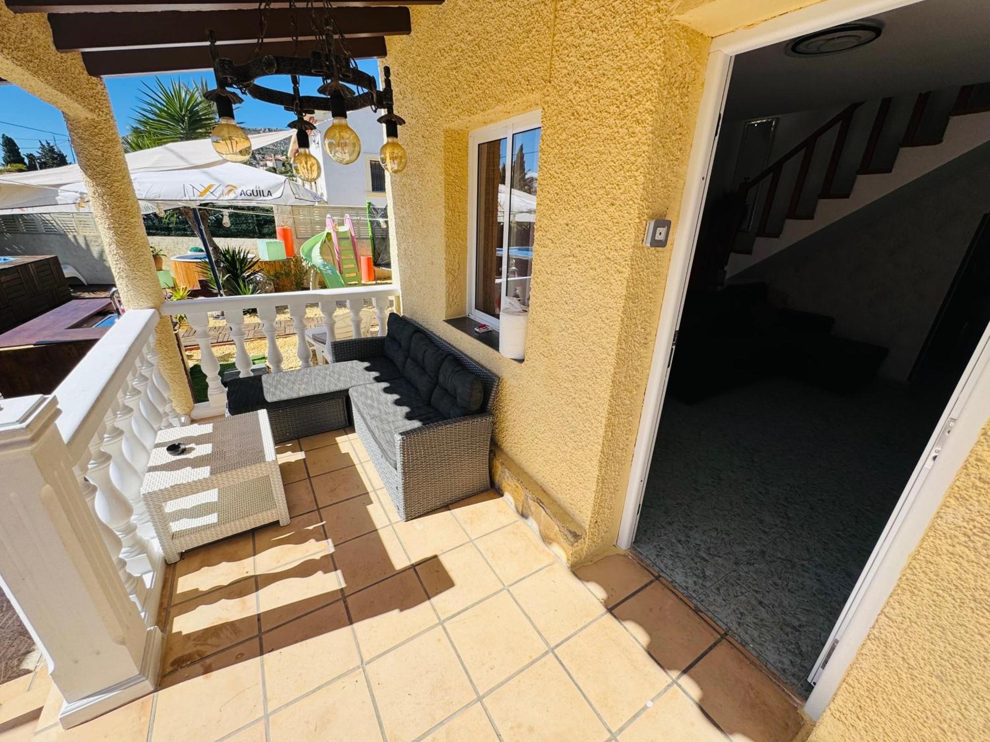 Calpe Chalet Privado Piscina A 5Min De La Playa Y Centro Jacuzzi Barbacoa Wifi Aire Bagian luar foto